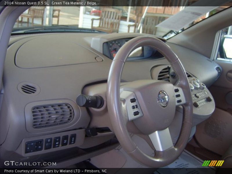 Green Tea Metallic / Beige 2004 Nissan Quest 3.5 SL