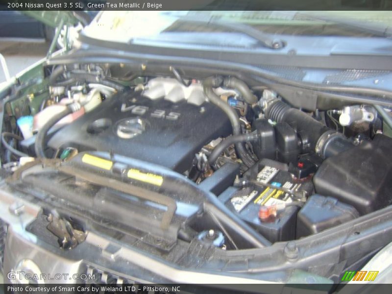 Green Tea Metallic / Beige 2004 Nissan Quest 3.5 SL