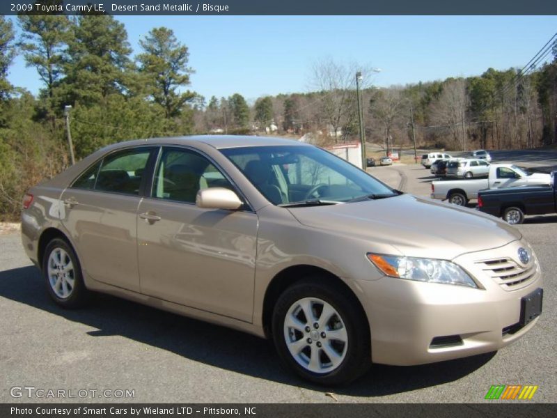 Desert Sand Metallic / Bisque 2009 Toyota Camry LE