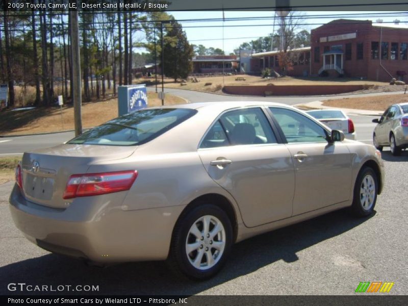 Desert Sand Metallic / Bisque 2009 Toyota Camry LE