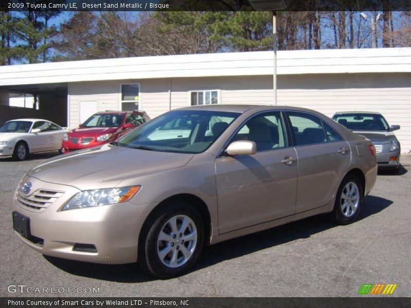 Desert Sand Metallic / Bisque 2009 Toyota Camry LE