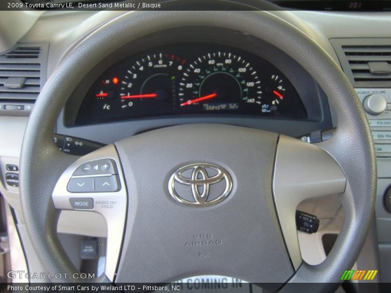 Desert Sand Metallic / Bisque 2009 Toyota Camry LE