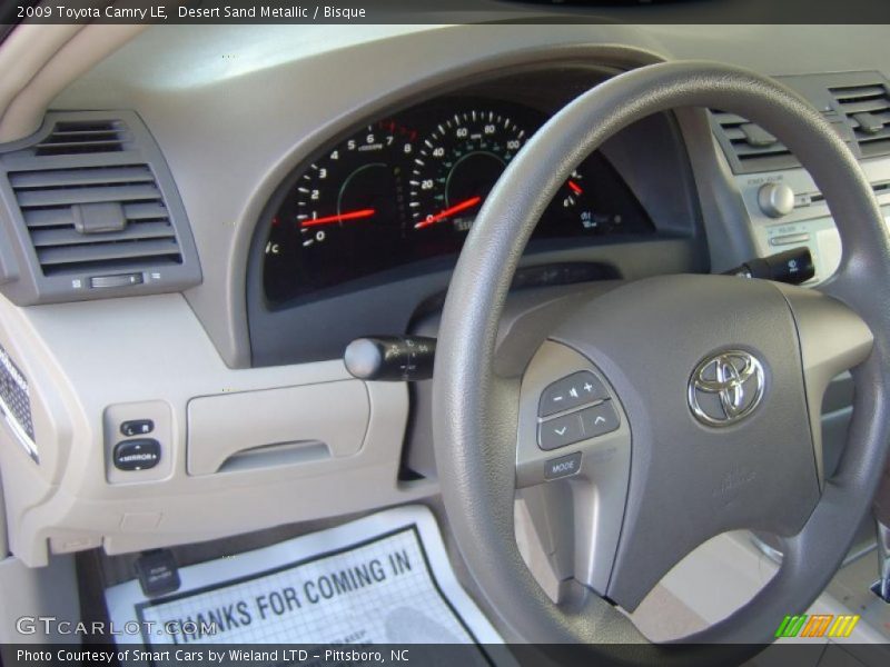 Desert Sand Metallic / Bisque 2009 Toyota Camry LE