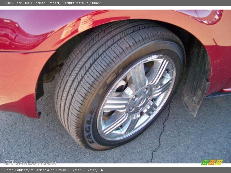 Redfire Metallic / Black 2007 Ford Five Hundred Limited