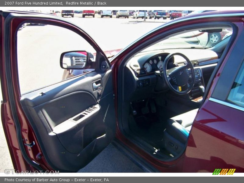 Redfire Metallic / Black 2007 Ford Five Hundred Limited
