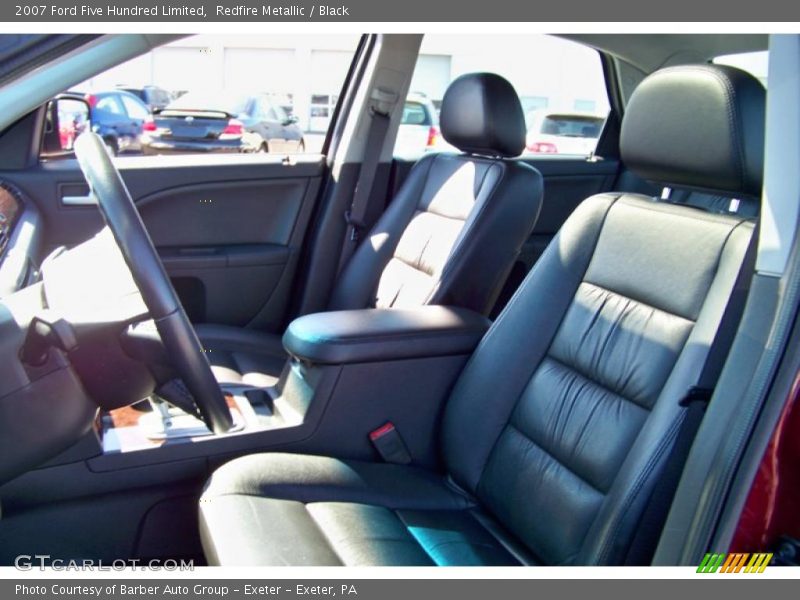 Redfire Metallic / Black 2007 Ford Five Hundred Limited