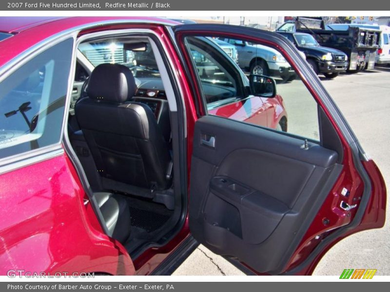 Redfire Metallic / Black 2007 Ford Five Hundred Limited