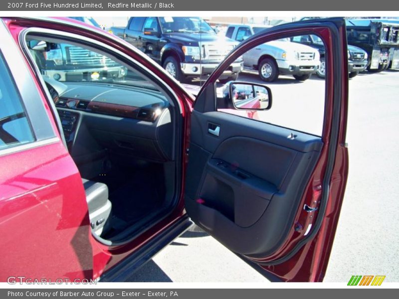 Redfire Metallic / Black 2007 Ford Five Hundred Limited
