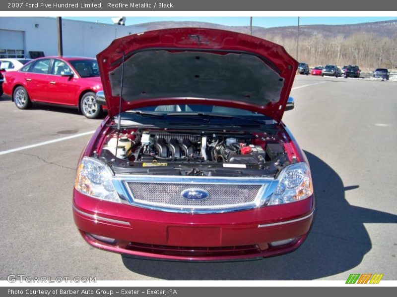 Redfire Metallic / Black 2007 Ford Five Hundred Limited