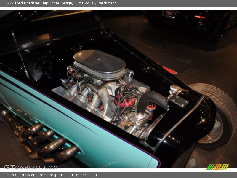 Lime Aqua / Parchment 1932 Ford Roadster Chip Foose Design