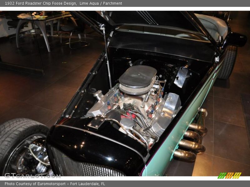 Lime Aqua / Parchment 1932 Ford Roadster Chip Foose Design