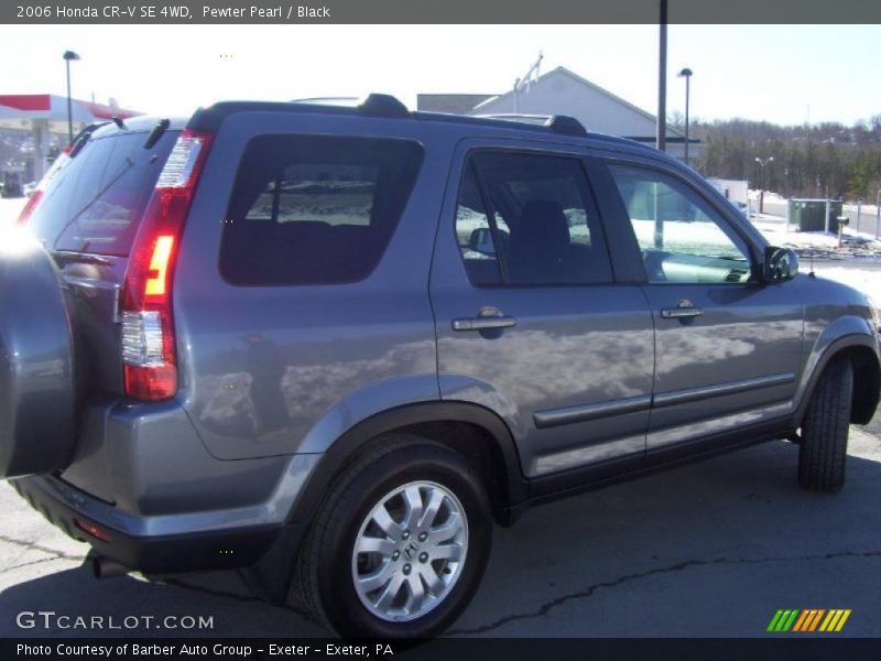 Pewter Pearl / Black 2006 Honda CR-V SE 4WD