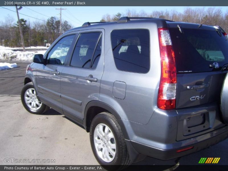 Pewter Pearl / Black 2006 Honda CR-V SE 4WD