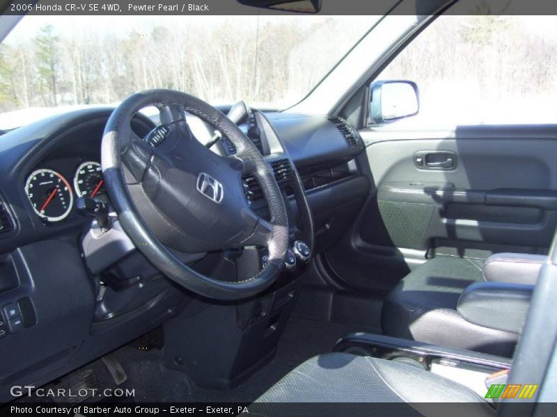 Pewter Pearl / Black 2006 Honda CR-V SE 4WD