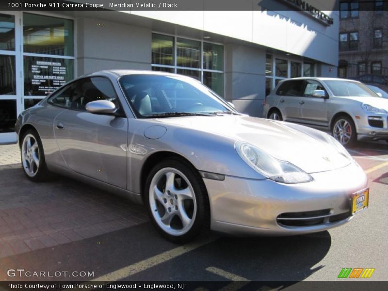 Meridian Metallic / Black 2001 Porsche 911 Carrera Coupe