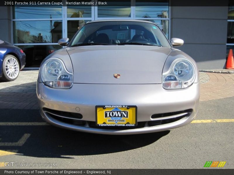 Meridian Metallic / Black 2001 Porsche 911 Carrera Coupe