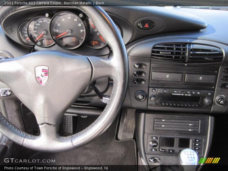 Meridian Metallic / Black 2001 Porsche 911 Carrera Coupe