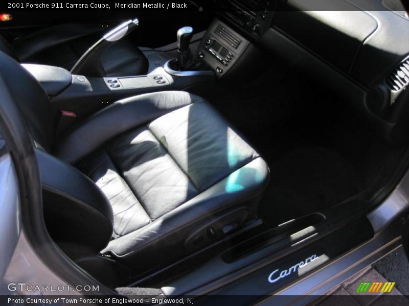 Meridian Metallic / Black 2001 Porsche 911 Carrera Coupe