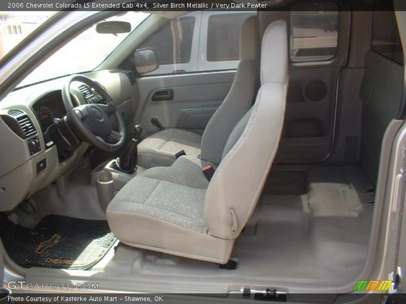 Silver Birch Metallic / Very Dark Pewter 2006 Chevrolet Colorado LS Extended Cab 4x4