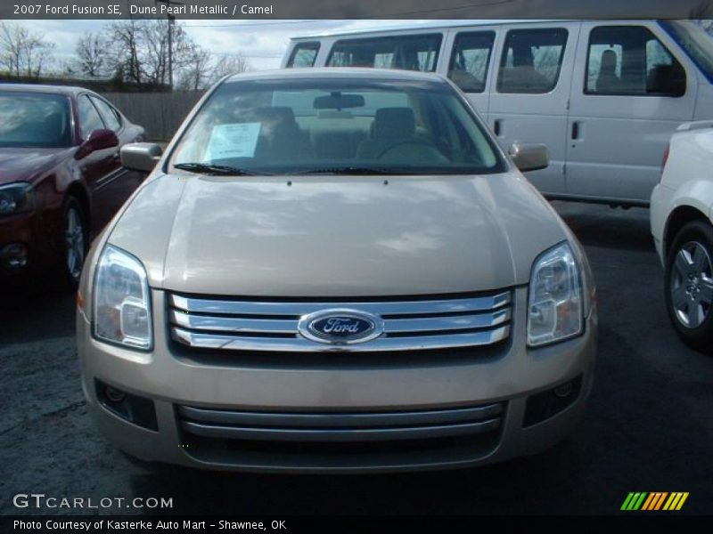 Dune Pearl Metallic / Camel 2007 Ford Fusion SE