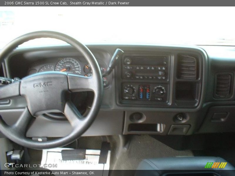 Stealth Gray Metallic / Dark Pewter 2006 GMC Sierra 1500 SL Crew Cab