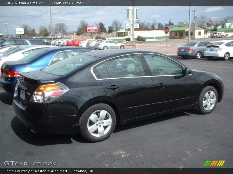 Super Black / Frost 2007 Nissan Altima 2.5 S
