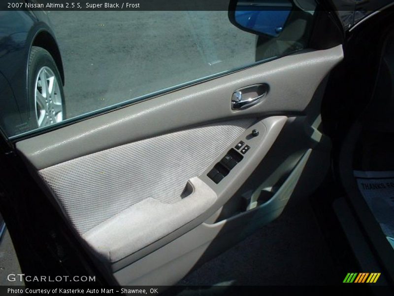 Super Black / Frost 2007 Nissan Altima 2.5 S