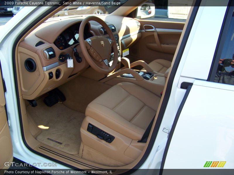 Sand White / Havanna/Sand Beige 2009 Porsche Cayenne Tiptronic