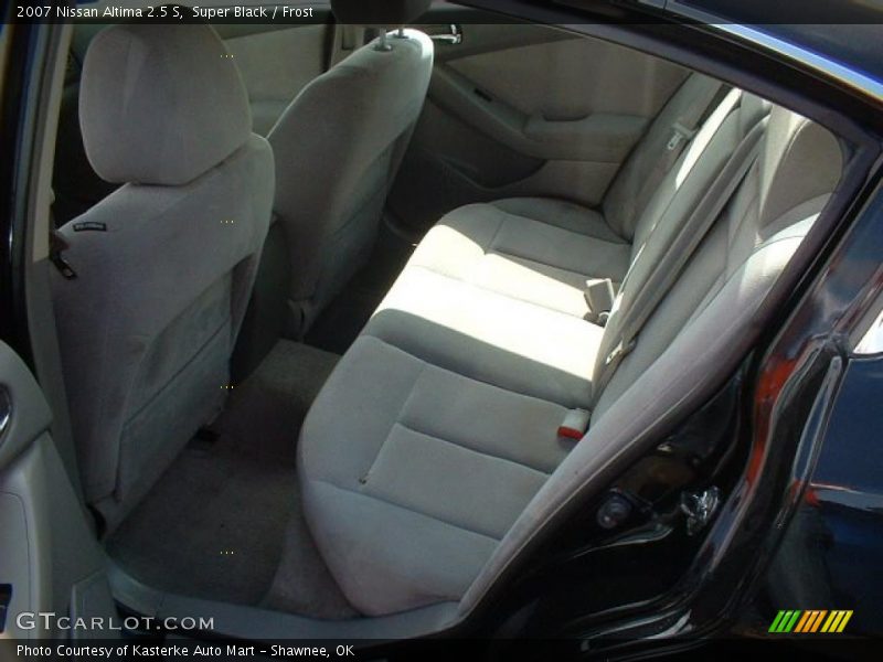 Super Black / Frost 2007 Nissan Altima 2.5 S