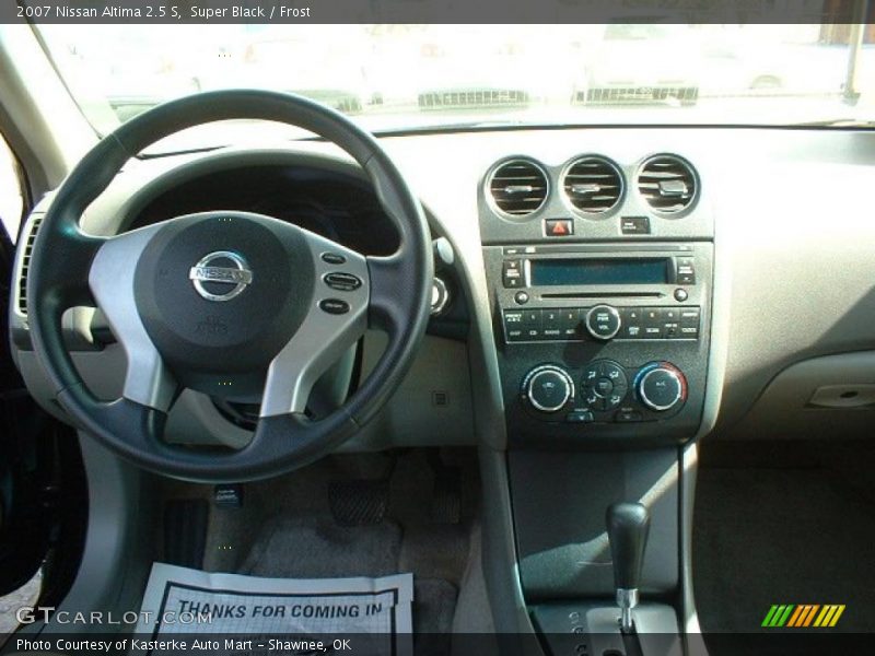 Super Black / Frost 2007 Nissan Altima 2.5 S