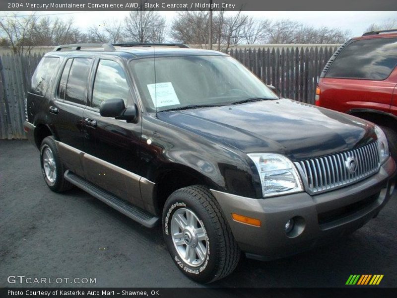 Black Clearcoat / Midnight Grey 2004 Mercury Mountaineer Convenience AWD