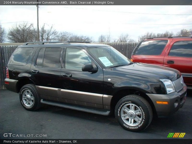 Black Clearcoat / Midnight Grey 2004 Mercury Mountaineer Convenience AWD