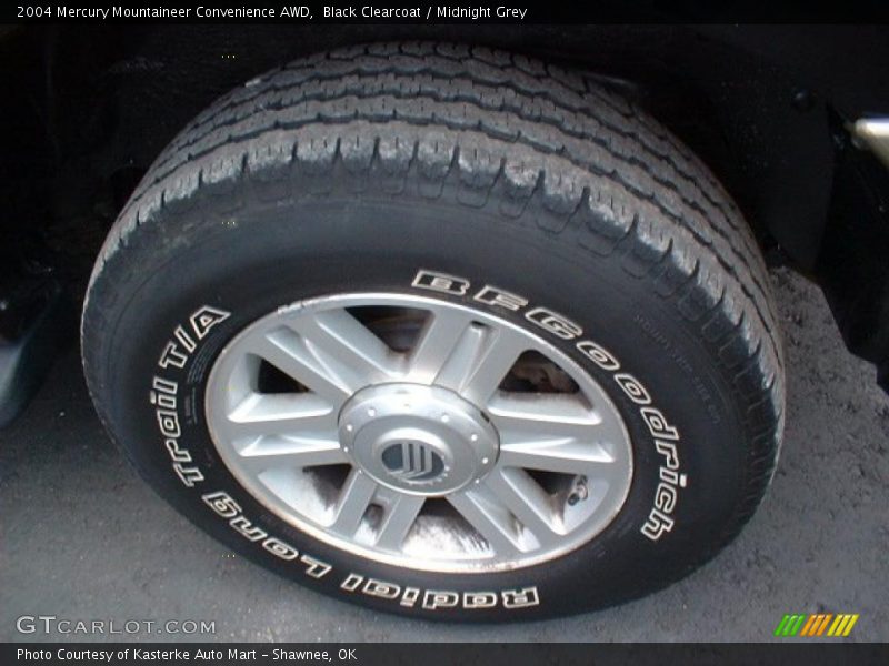 Black Clearcoat / Midnight Grey 2004 Mercury Mountaineer Convenience AWD