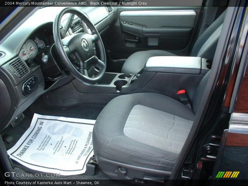 Black Clearcoat / Midnight Grey 2004 Mercury Mountaineer Convenience AWD