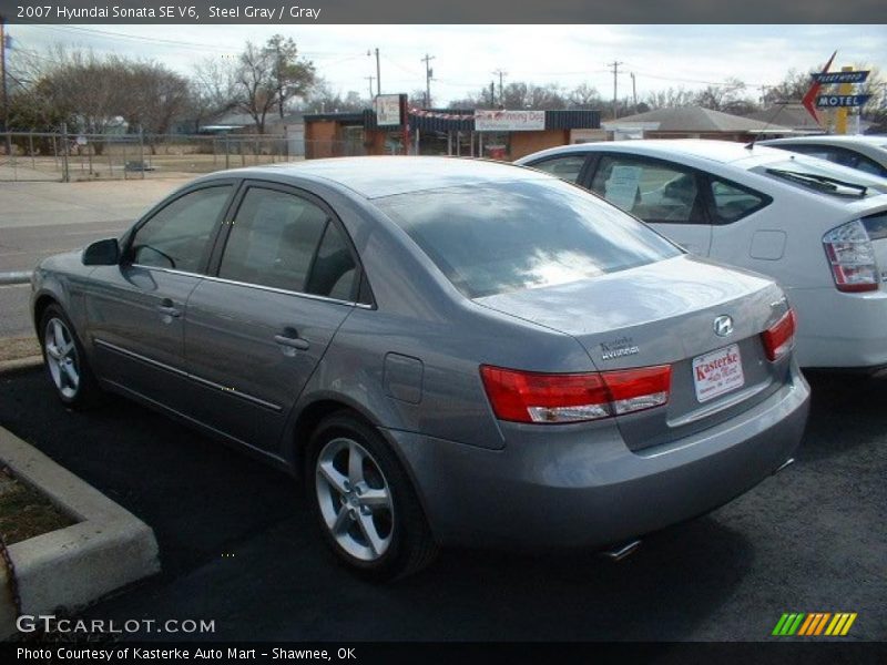 Steel Gray / Gray 2007 Hyundai Sonata SE V6