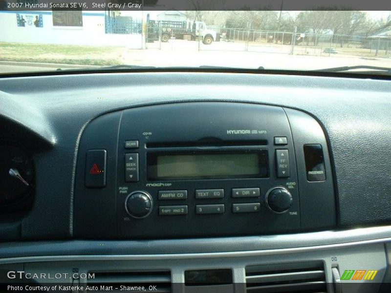 Steel Gray / Gray 2007 Hyundai Sonata SE V6