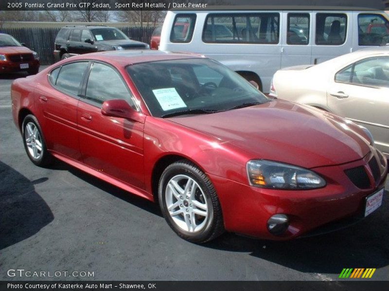 Sport Red Metallic / Dark Pewter 2005 Pontiac Grand Prix GTP Sedan
