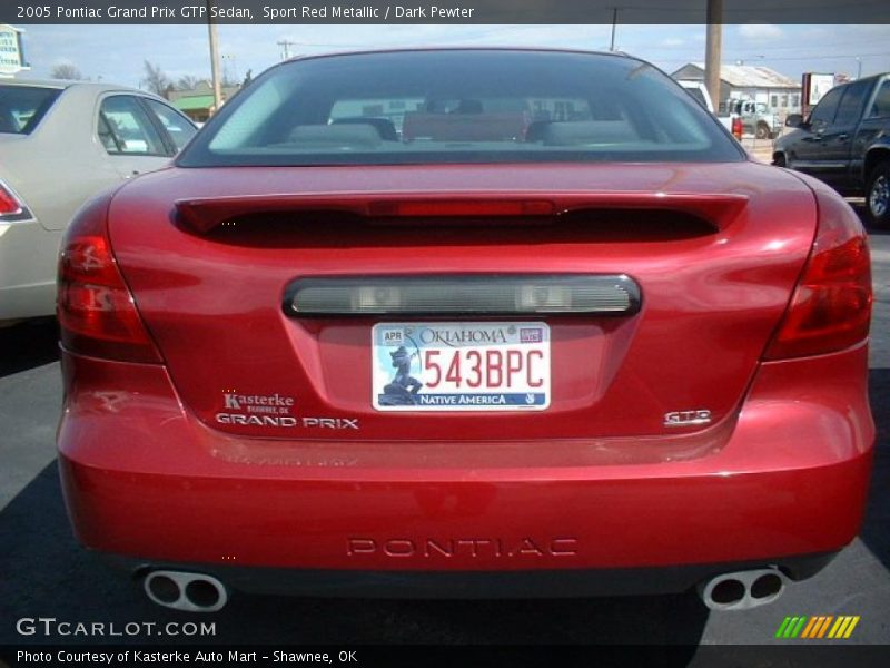 Sport Red Metallic / Dark Pewter 2005 Pontiac Grand Prix GTP Sedan