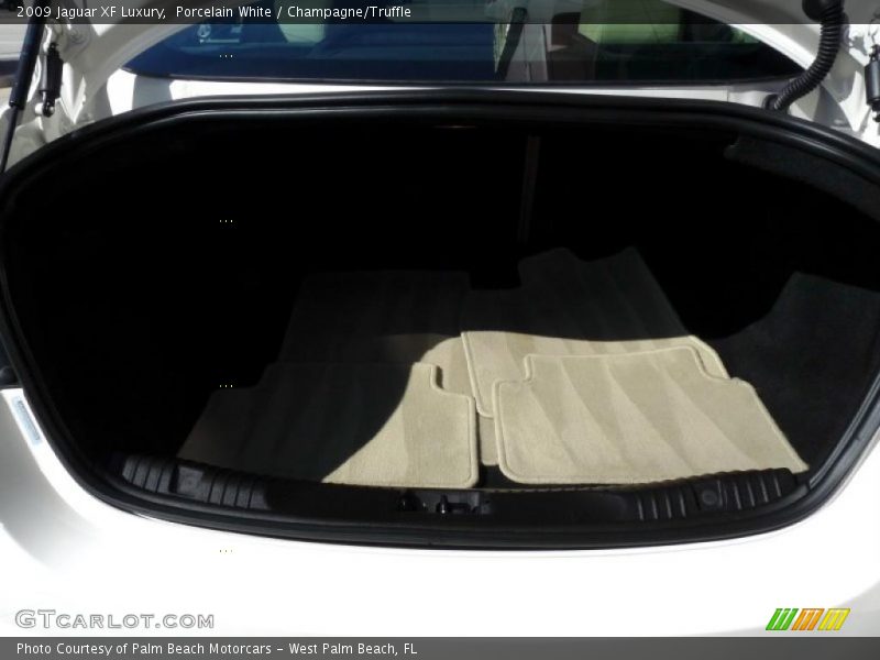 Porcelain White / Champagne/Truffle 2009 Jaguar XF Luxury