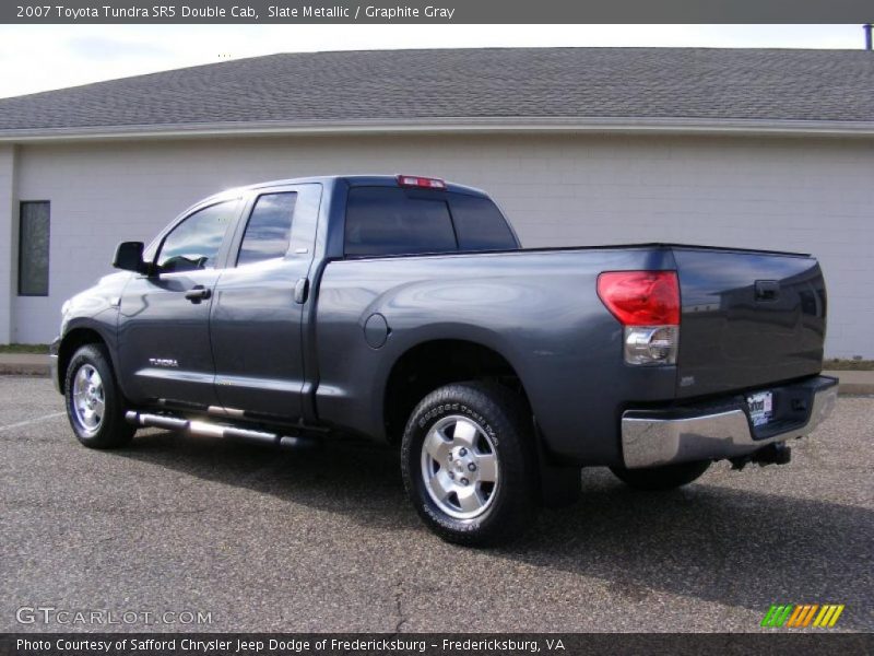 Slate Metallic / Graphite Gray 2007 Toyota Tundra SR5 Double Cab