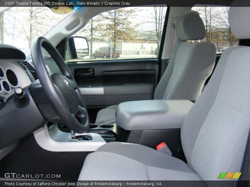 Slate Metallic / Graphite Gray 2007 Toyota Tundra SR5 Double Cab