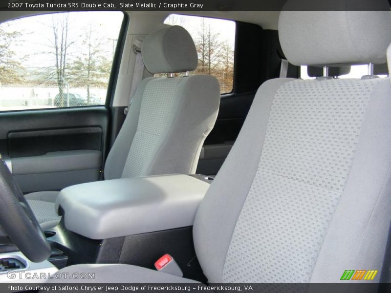 Slate Metallic / Graphite Gray 2007 Toyota Tundra SR5 Double Cab