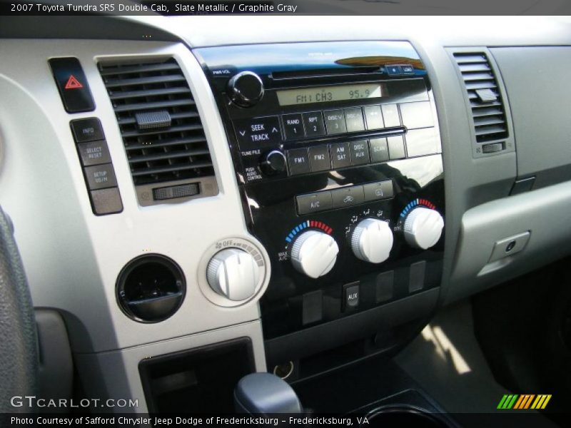 Slate Metallic / Graphite Gray 2007 Toyota Tundra SR5 Double Cab