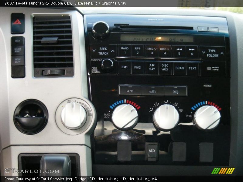 Slate Metallic / Graphite Gray 2007 Toyota Tundra SR5 Double Cab