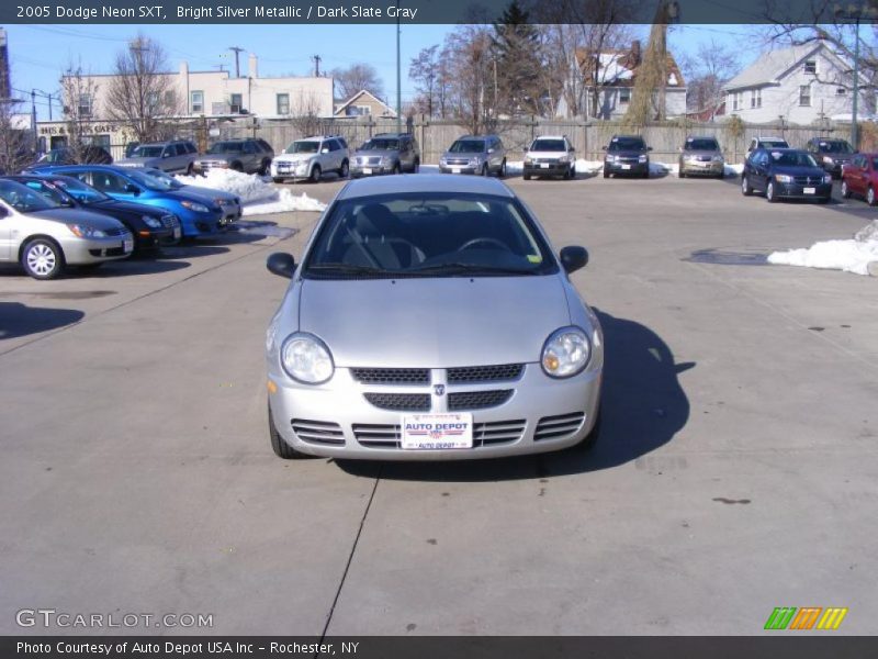 Bright Silver Metallic / Dark Slate Gray 2005 Dodge Neon SXT