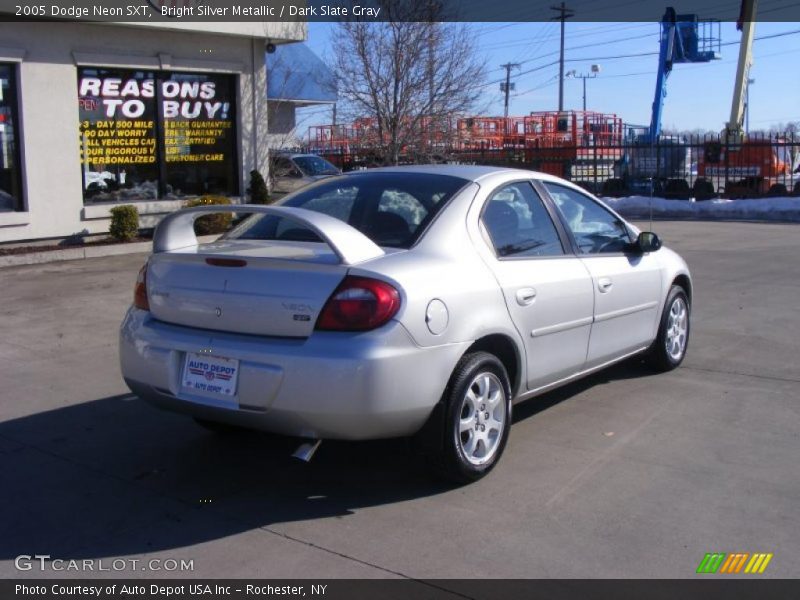 Bright Silver Metallic / Dark Slate Gray 2005 Dodge Neon SXT