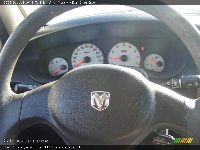 Bright Silver Metallic / Dark Slate Gray 2005 Dodge Neon SXT
