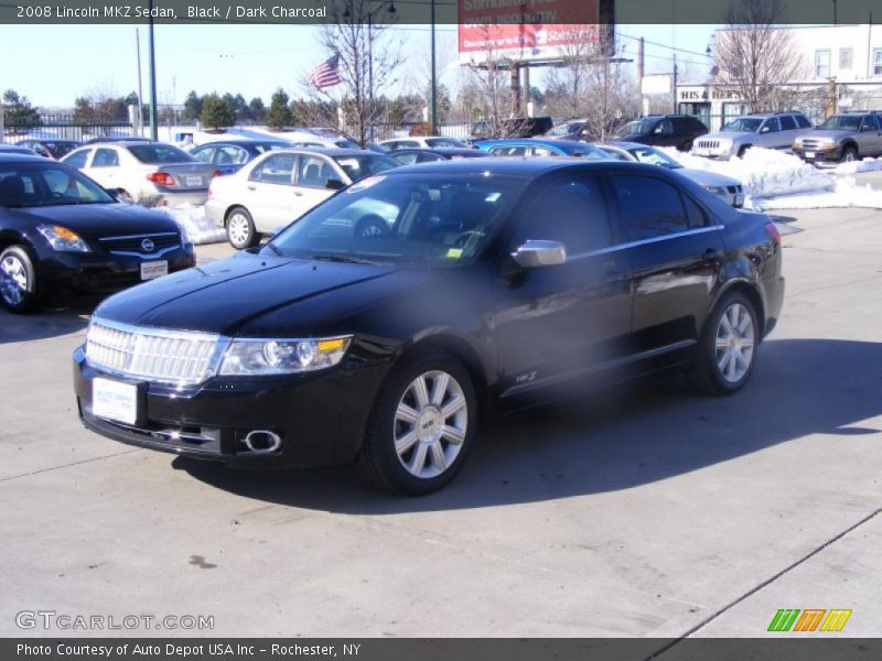 Black / Dark Charcoal 2008 Lincoln MKZ Sedan