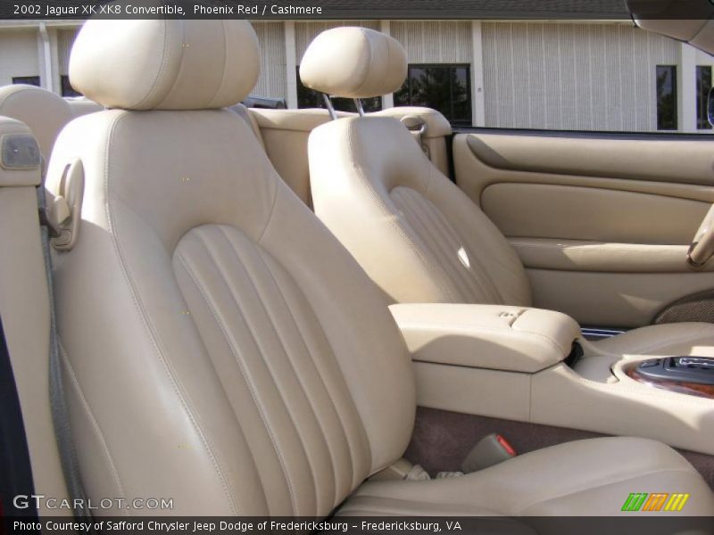 Phoenix Red / Cashmere 2002 Jaguar XK XK8 Convertible