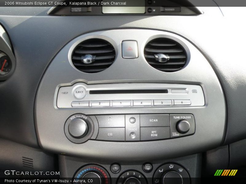 Kalapana Black / Dark Charcoal 2006 Mitsubishi Eclipse GT Coupe